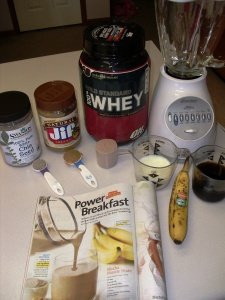 Oxygen Magazine Power Breakfast Protein Shake
