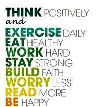 Daily reminder of living a good life