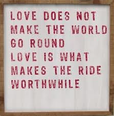 LOVE: A ride worthwhile