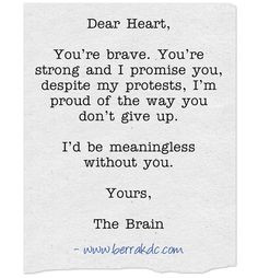 . You’re strong and I promise you, despite my protests, I’m proud ...