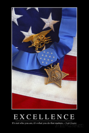 Excellence: Inspirational Quote and Motivational Poster Photographic ...