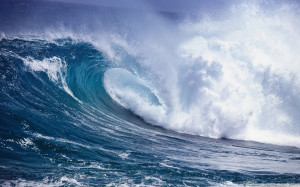 Ocean Waves Wallpaper X image