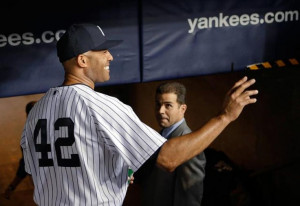 New York Yankees relief pitcher Mariano Rivera