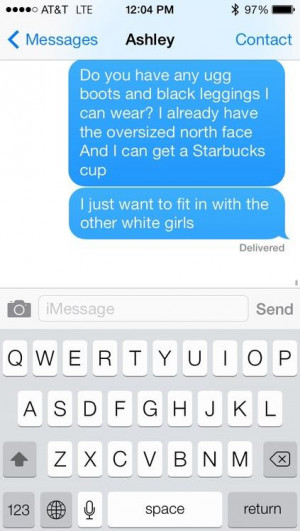 Truly A Mixed Girl acting like shes white..