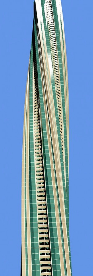COMPLETED: CAYAN TOWER, 77F Res, 307m (formerly Infinity Tower, Dubai ...