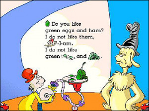 Dr Seuss Green Eggs and Ham - WorldStart.