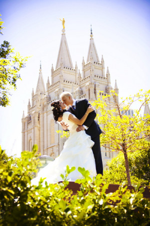 LDS Temple, LDS bride, LDS groom, Photo by Effervescent Media Works ...