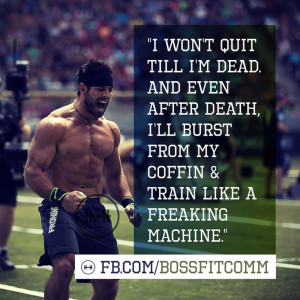 Rich Froning. CrossFit. BossFit.