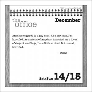 The Office 2013 Desk Calendar