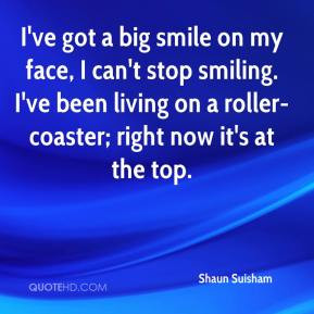 Shaun Suisham - I've got a big smile on my face, I can't stop smiling ...