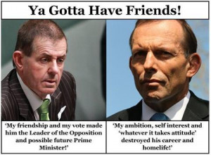 ... Abbott's right to vote in the House. By his own measure, it should be