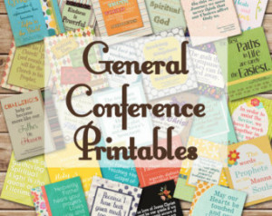 General Conference Quotes - October 2014 - Digital Art Prints - Set of ...