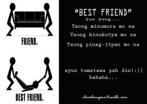 tagalog friendship quotes and sayings