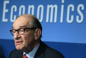 Former Federal Reserve Chairman Alan Greenspan (Image credit: Getty ...