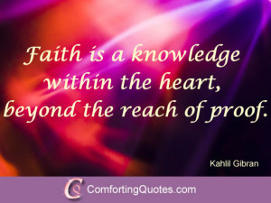 short religious quotes about faith quotes about faith by kahlil gibran ...