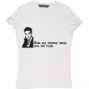 Malcolm Tucker Sweaty Balls Quote White Women's T-Shirt. The best ...