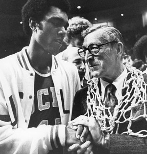After 27 seasons and a streak of unparalleled wins, Coach John Wooden ...