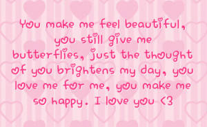You Make Me So Happy Quotes