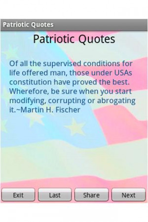 Patriotic Quotes - screenshot