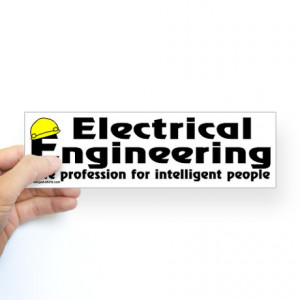 Smart Electrical Engineer Bumper Sticker