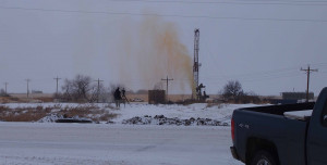 North Dakota Oil Well Blowout