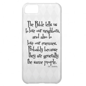 Funny Christian Religious Quote Chesterton Iphone Covers