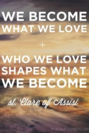 St Clare of Assisi, my Confirmation name Saint :)