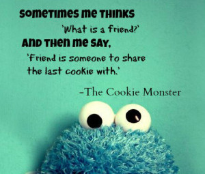 Cookie Monster quotes