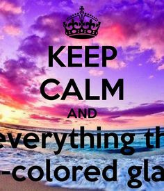 rose colored glasses shirts keep calm and sees everything through rose ...