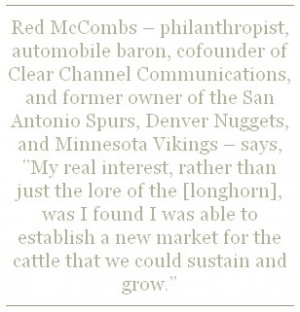 Red McCombs Quote