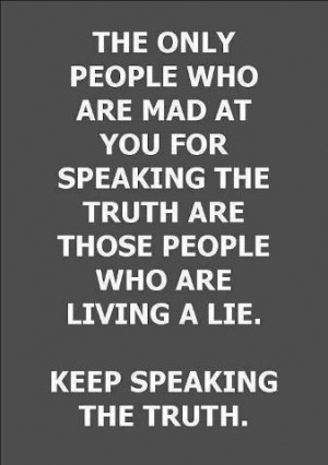 Keep speaking the truth with a respect for differences. Respectful ...