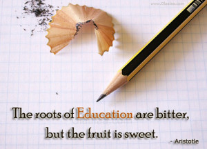 Educational Thoughts-Quotes-Aristotle-Fruit-Sweet-Best Quotes