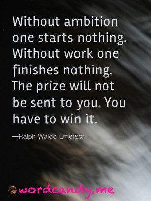 Productivity Quote: The Prize