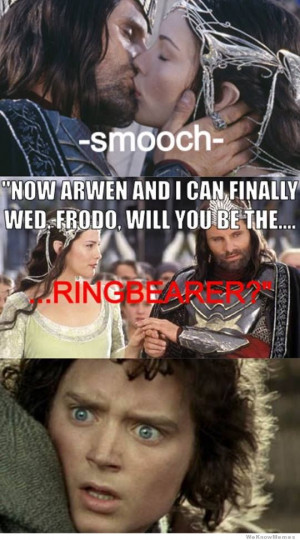 Frodo will you be the ringbearer?