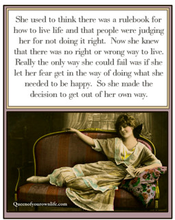 Get Out of Your Own Way | Royal Reminders