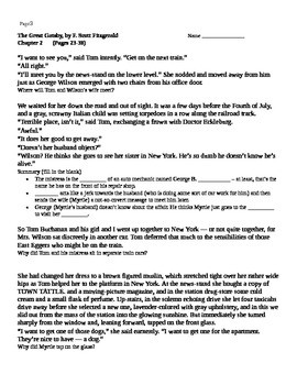 The Great Gatsby Quotes Chapter 1