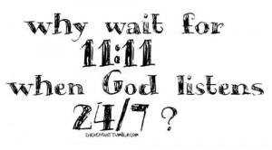 why wait?