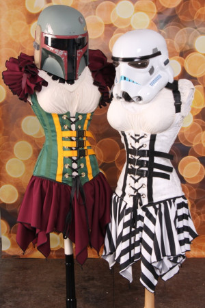 They may be baddies, but these corsets are sure to pull some Jedi mind ...