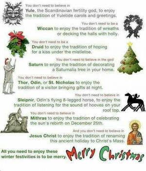 Why atheists can celebrate Christmas