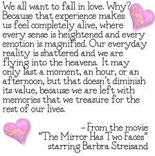 We all want to fall in love ~ Being In Love Quote