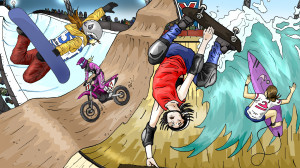 Alana Austin Motocrossed Kelly halpin women in action