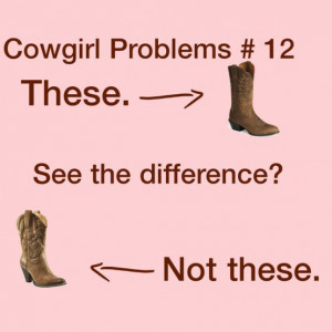 Cowgirl Problems # 12