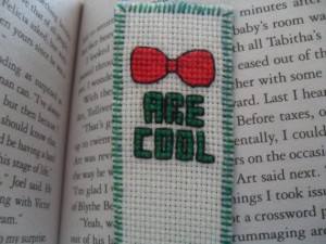 cross stitch bookmarks