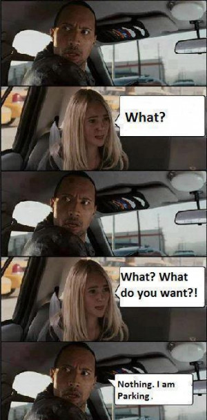 The Rock Parks The Car In Race To Witch Mountain Meme