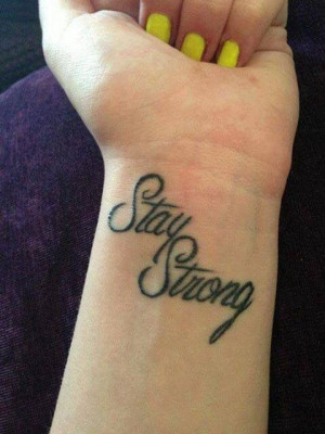 Stay Strong ️