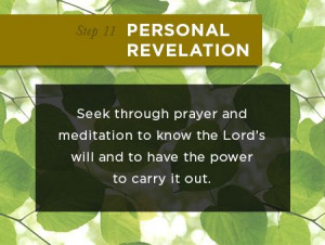 Step 11: Personal Revelation - A Guide to Addiction Recovery and ...