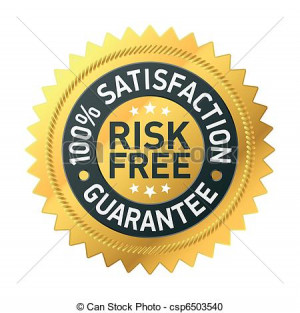 ベクター - Risk-free, 保証, ラベル - ストックイラスト ...