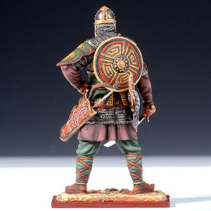 Khan Ogedei Holding Sword