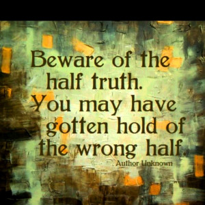 There's ALWAYS 2 SIDES to every story. One day you will be the other ...