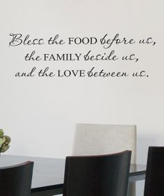 Perk up a room with this thoughtful quote decal. With a clear adhesive ...